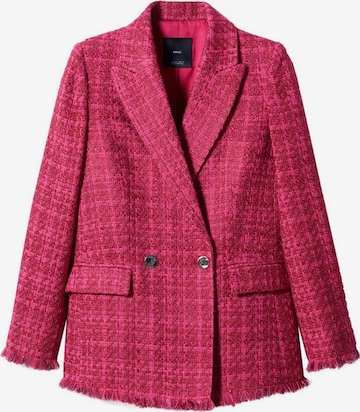 Blazer MANGO en rose : devant