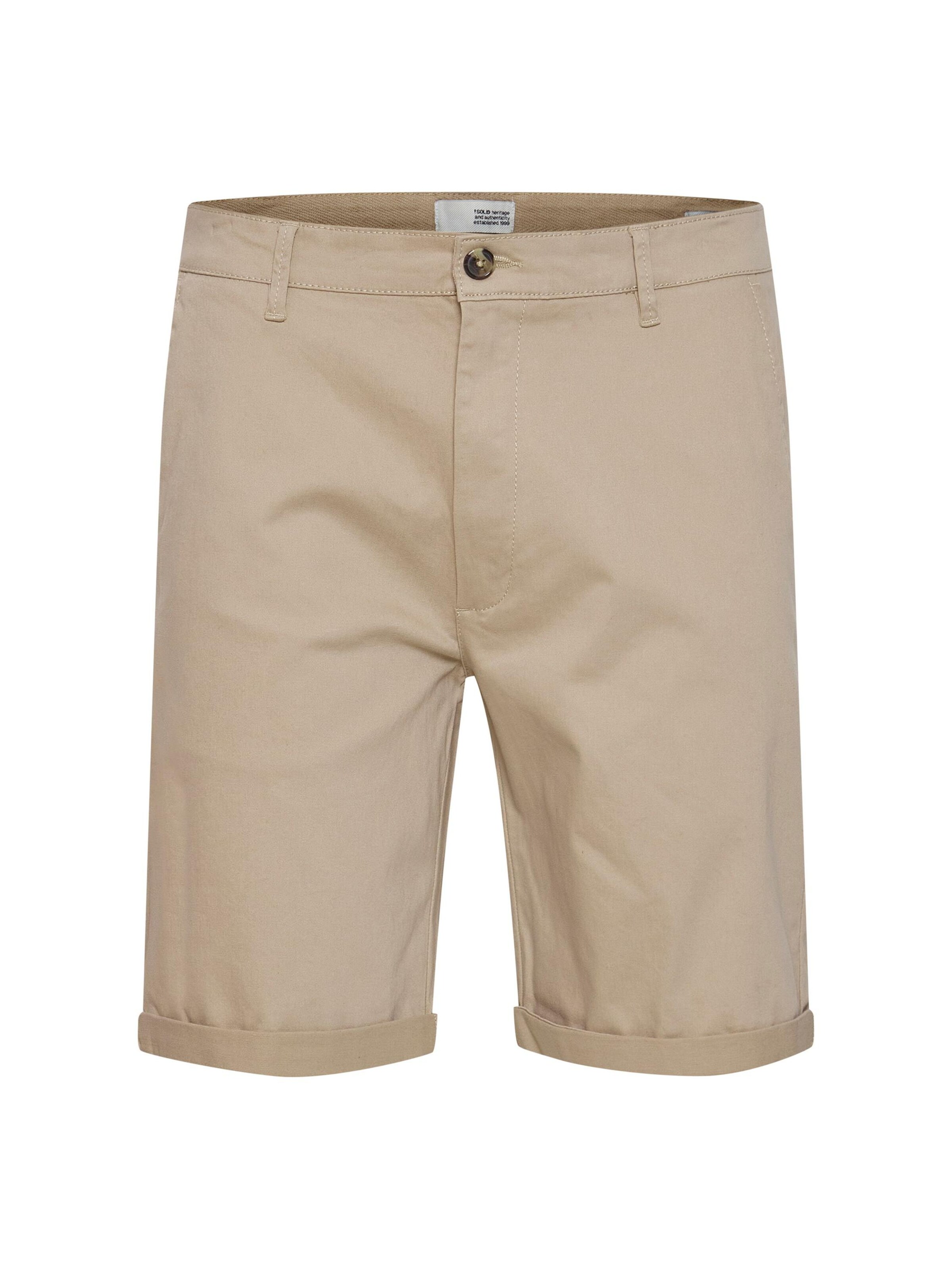 !Solid Chino 'Rockcliffe' in Beige: voorkant