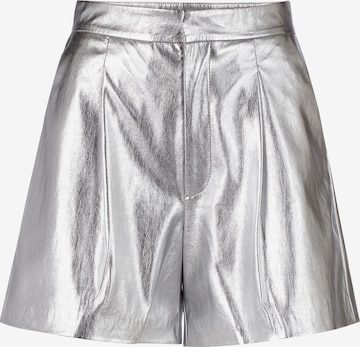 Rich & Royal Normální Kalhoty – stříbrná: přední strana