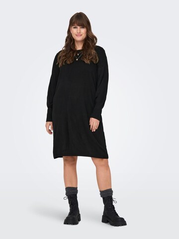 ONLY Carmakoma Knitted dress in Black