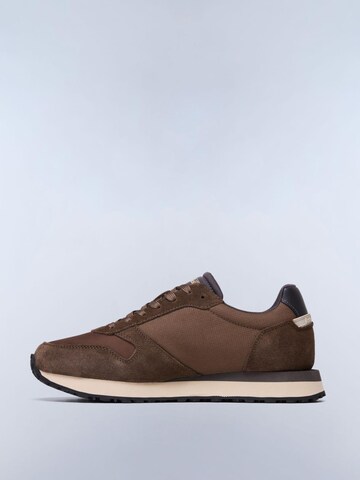 NAPAPIJRI - Zapatillas deportivas bajas en marrón: frente