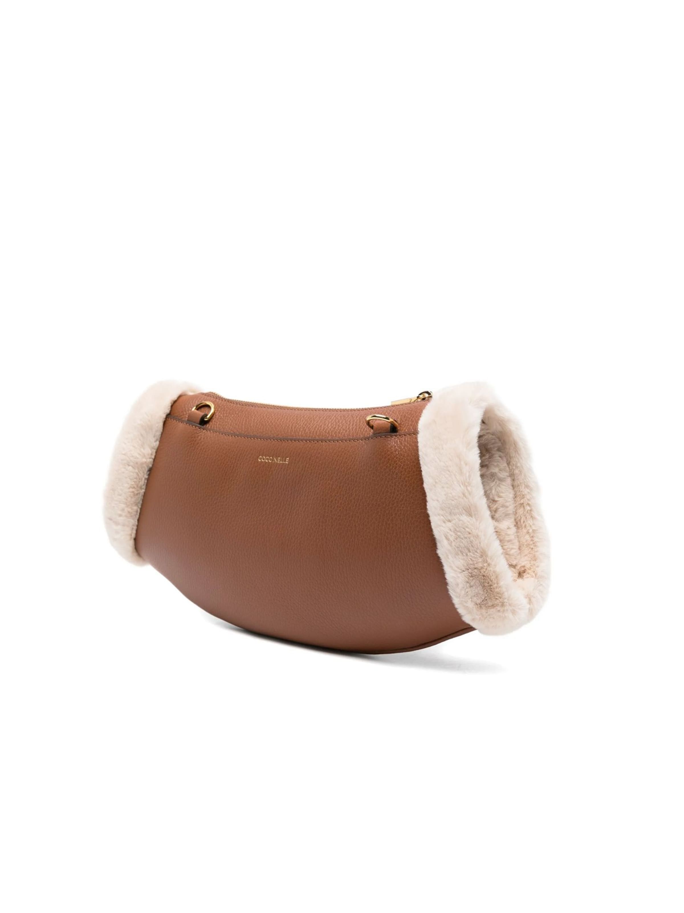 Sac à bandoulière Coccinelle en beige