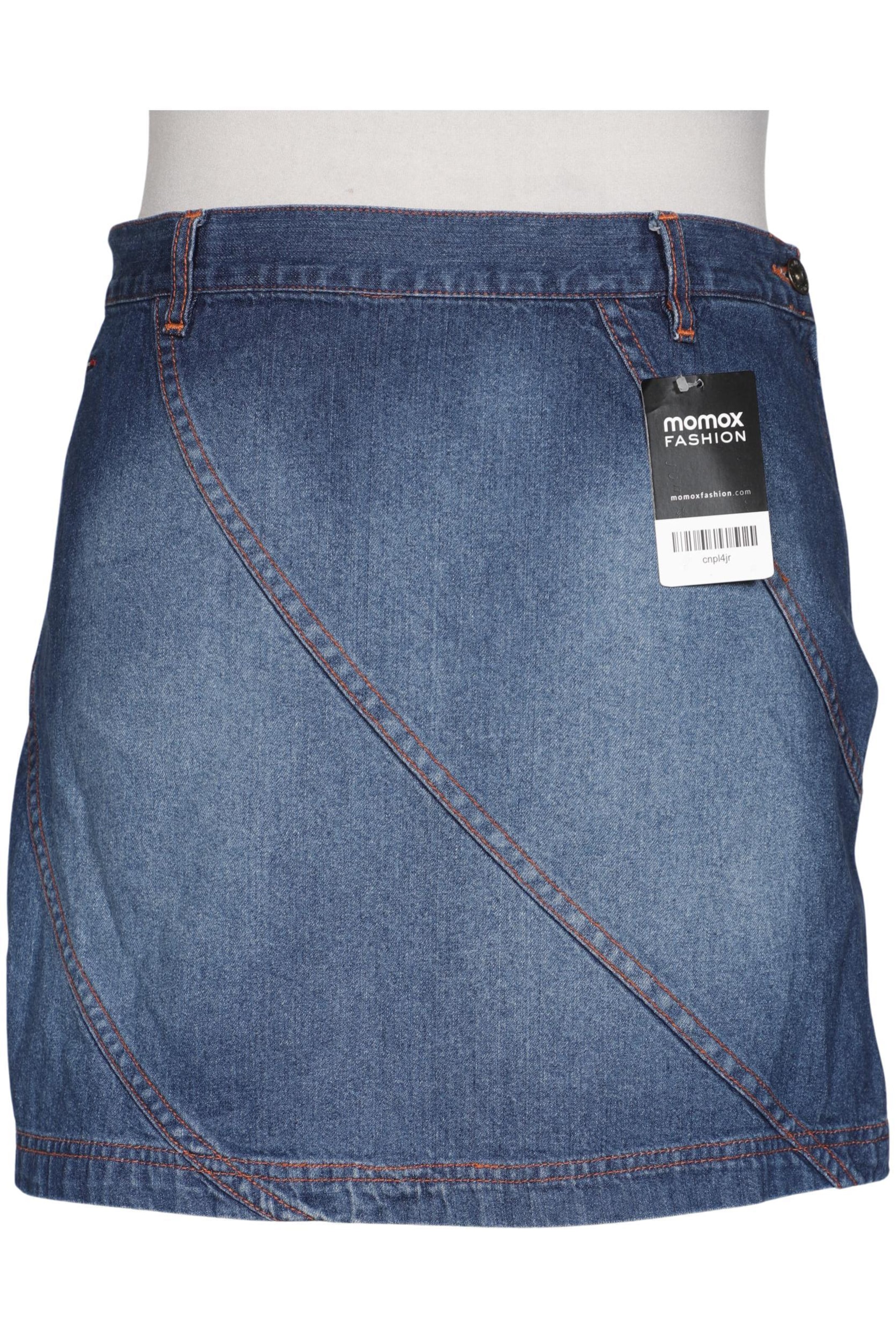 Tommy Jeans Rock L in Blau: Vorderseite