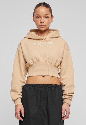 Karl Kani Sweatshirt in Beige: voorkant