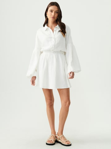 Robe-chemise 'TOPEKA' St MRLO en blanc