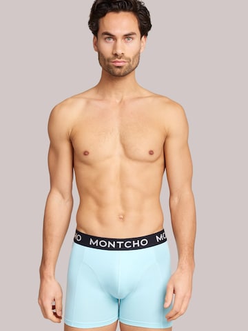 Montcho Boxershorts '5-pack Boxershorts Heren Premium - Prime Collection' in Blauw