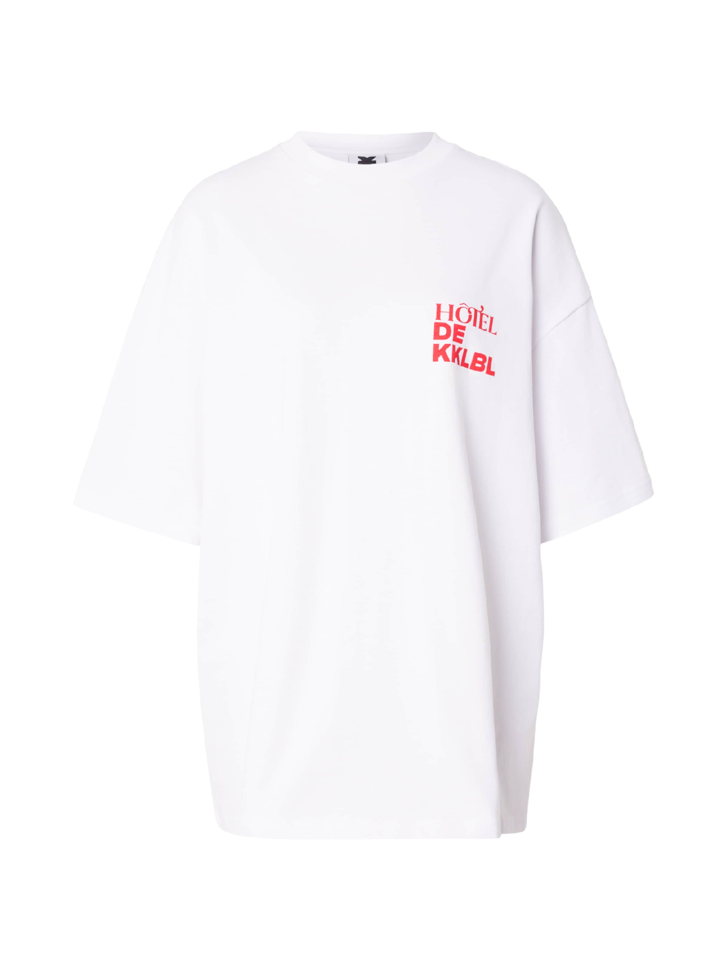 Karo Kauer T-Shirt 'Vacation' in Weiß: Vorderseite