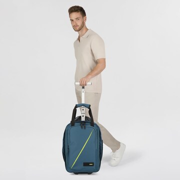 Trolley 'Take2Cabin' di American Tourister in blu