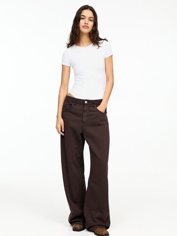 Pull&Bear Rövid body - fehér
