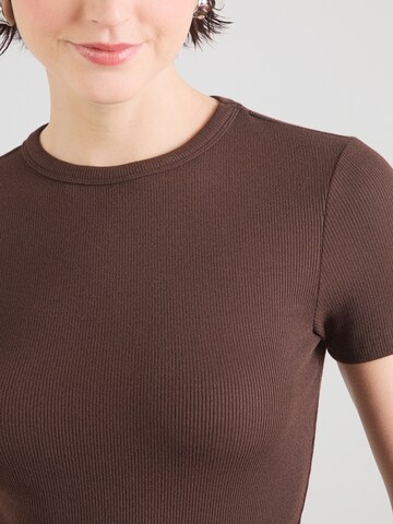 ONLY Футболка 'ONLJUNE' в Коричневый