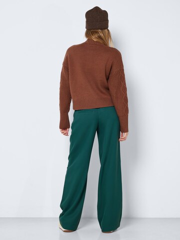 Pull-over Noisy may en marron