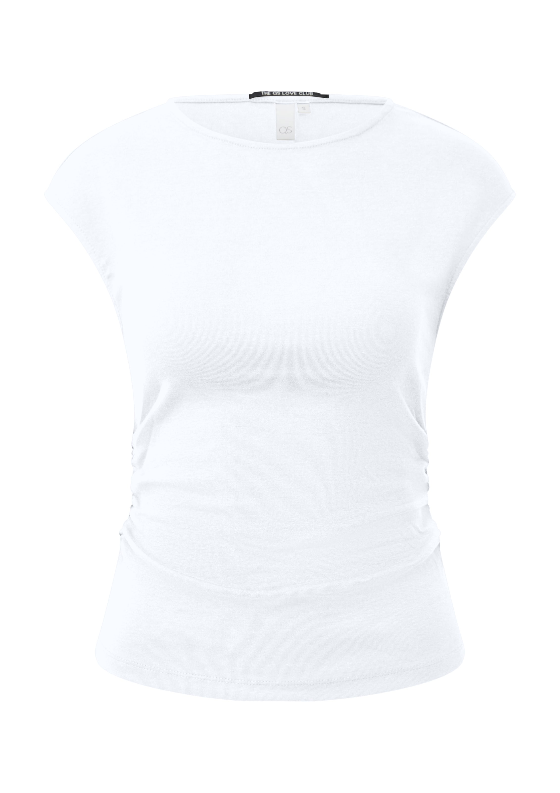 QS T-Shirt in Weiß: Vorderseite