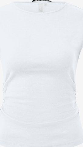 QS T-Shirt in Weiß: Vorderseite