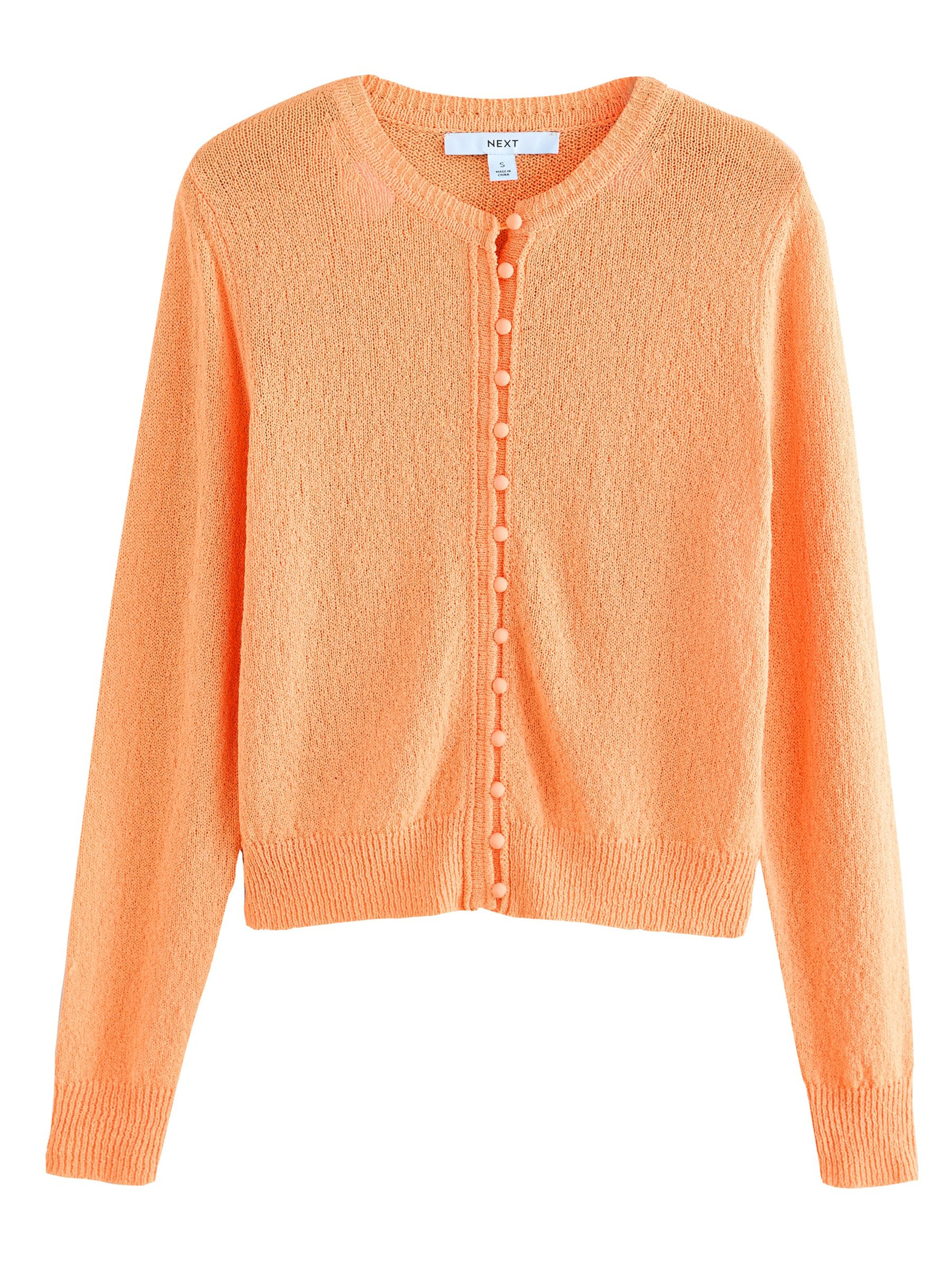 oranžinė Next Kardiganas: priekis
