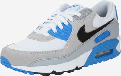 Nike Sportswear Nízke tenisky 'AIR MAX 90' - kráľovská modrá / sivá / čierna / biela, Produkt
