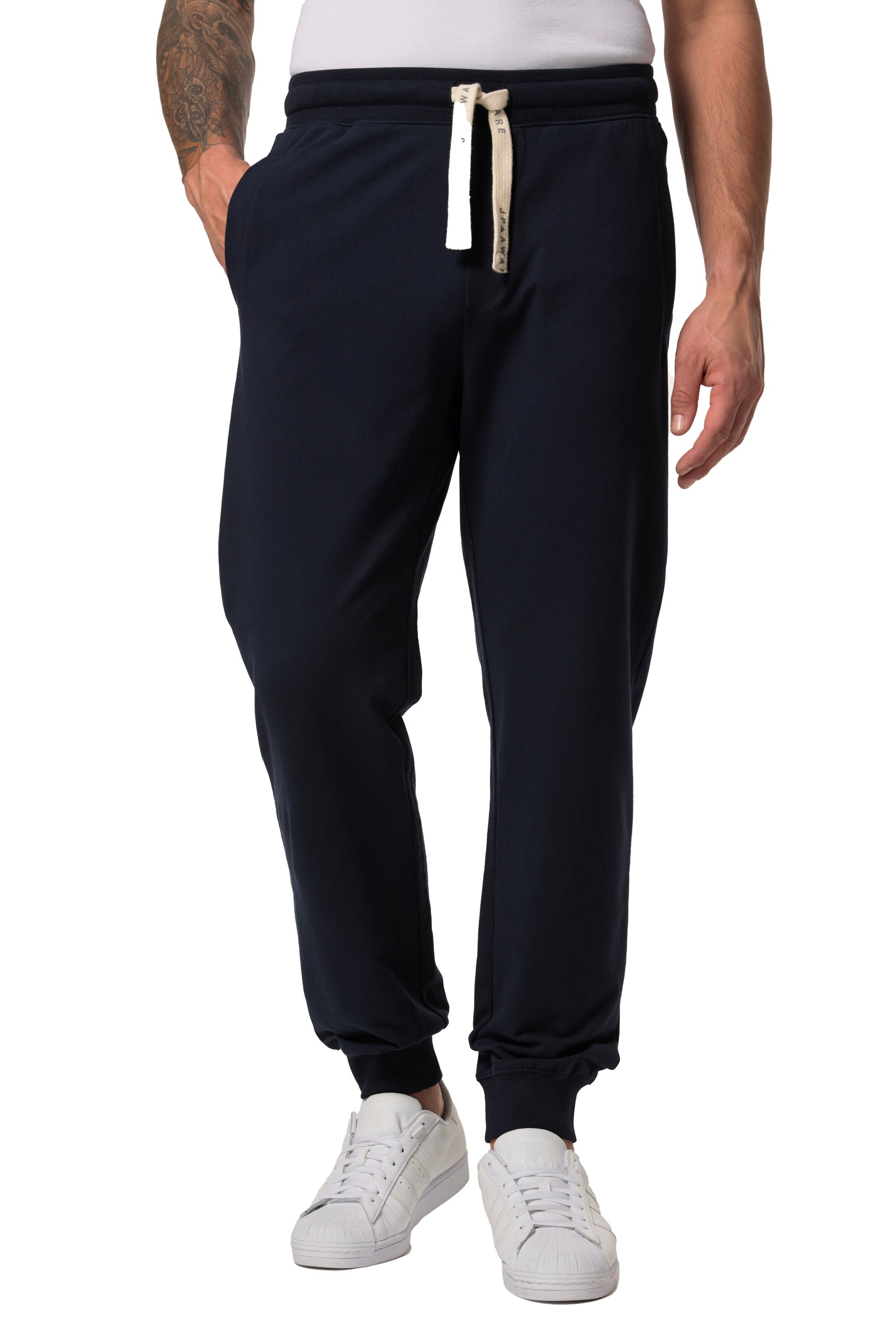 JP1880 Tapered Broek in Blauw: voorkant