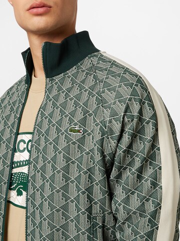 Veste de survêtement LACOSTE en vert