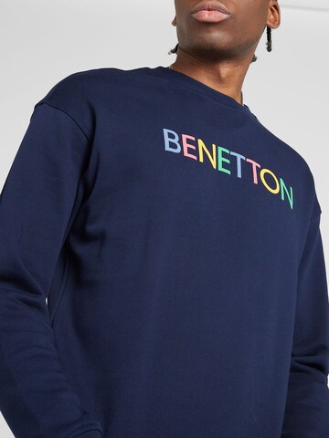 Felpa di UNITED COLORS OF BENETTON in blu