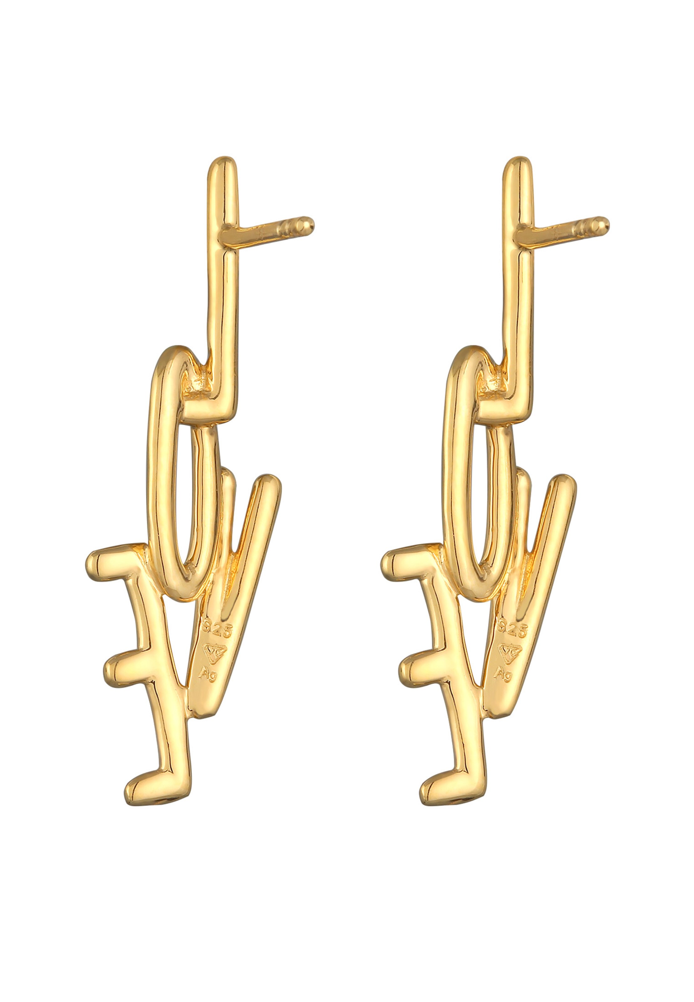 Boucles d'oreilles ELLI en or