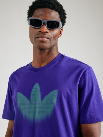 ADIDAS ORIGINALS Μπλουζάκι 'Skeleton Trefoil' σε λιλά