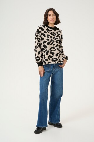 Pull-over 'Wilma' Kaffe en beige
