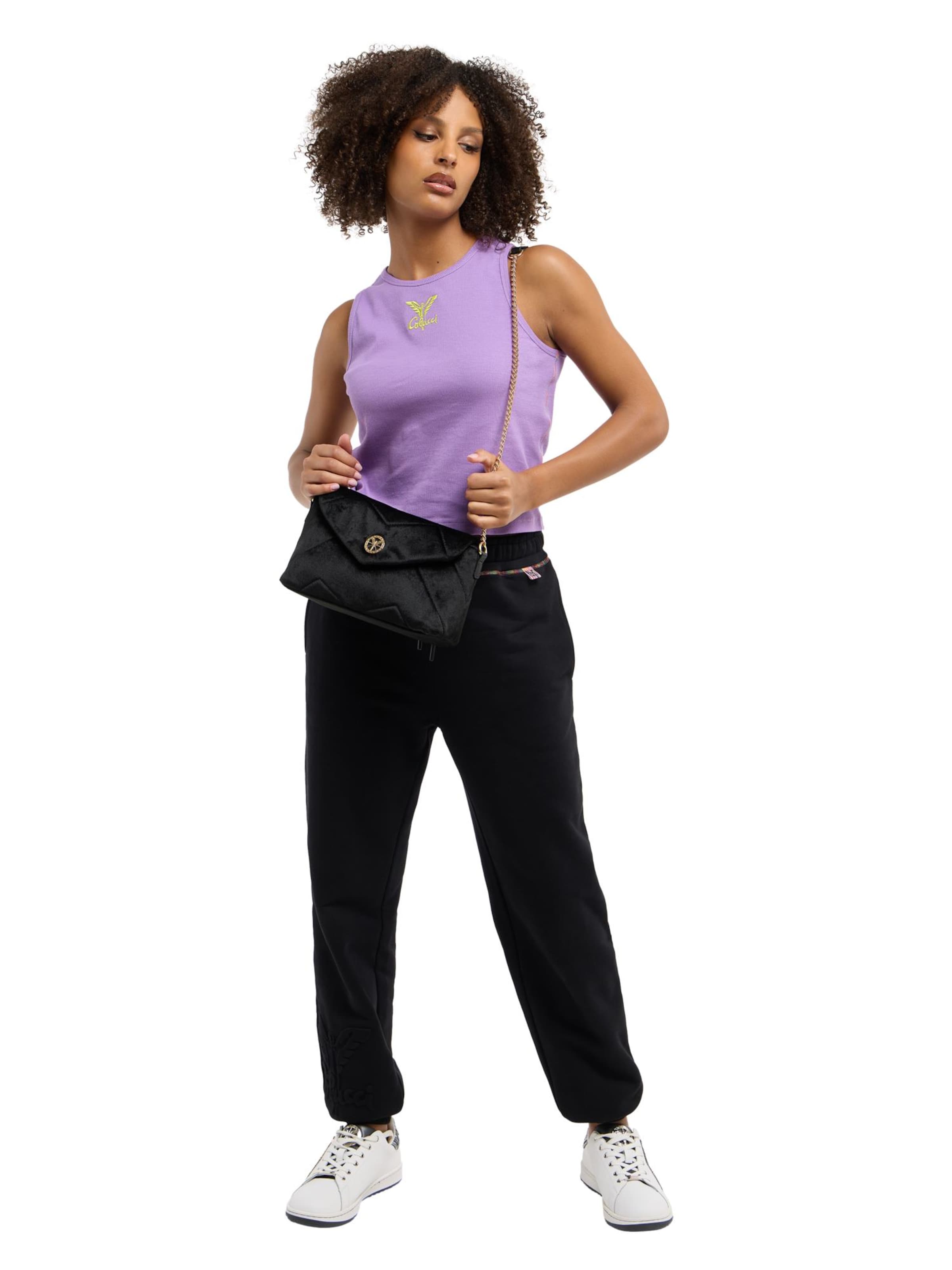 Carlo Colucci Schoudertas 'DelPiccolo' in Zwart