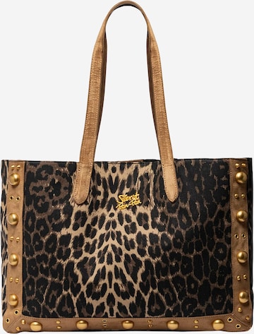 Shopper 'Tatiana' di Secret Pon Pon in marrone: frontale