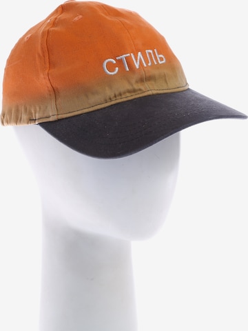 Heron Preston Mütze XS-XXL in Orange: Vorderseite