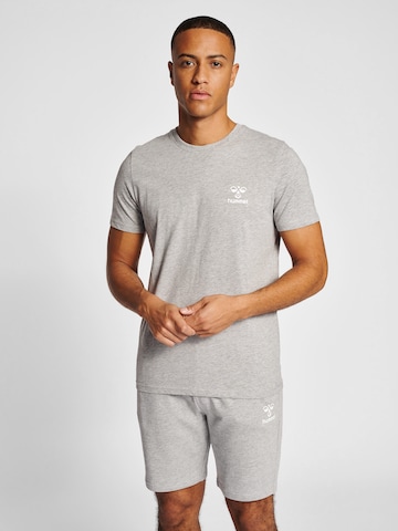 Hummel Performance Shirt 'Icons' in Grey: front
