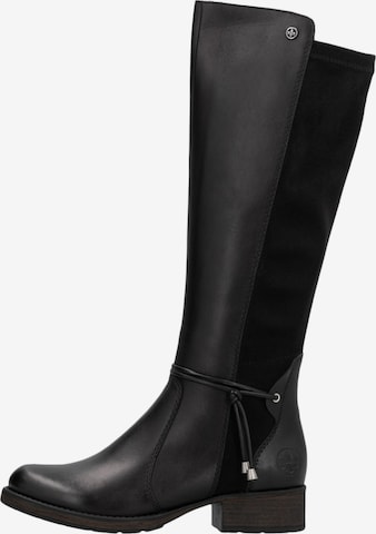 Rieker Boots in Black: front