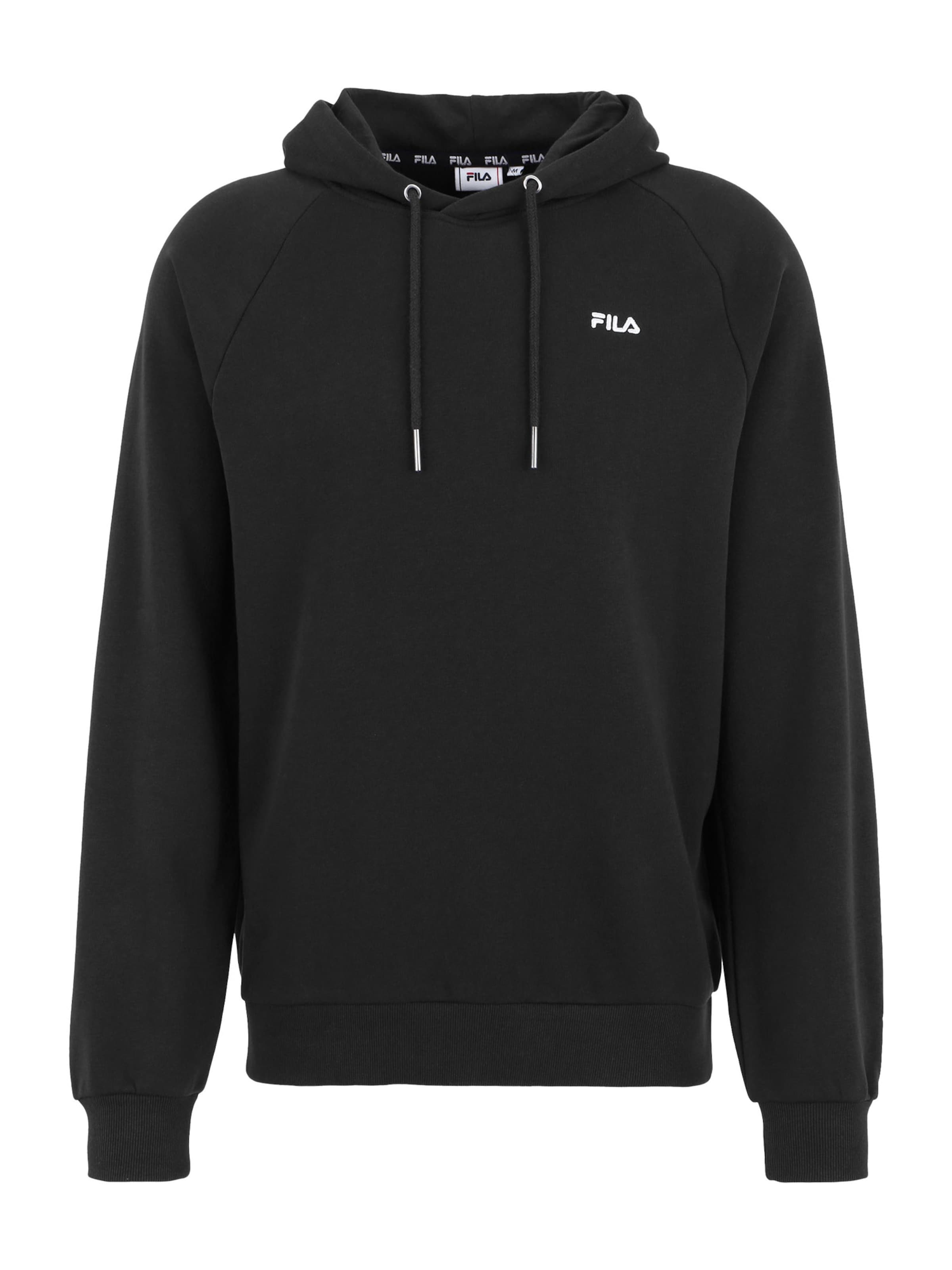 Sweat-shirt 'Braives' FILA en noir : devant