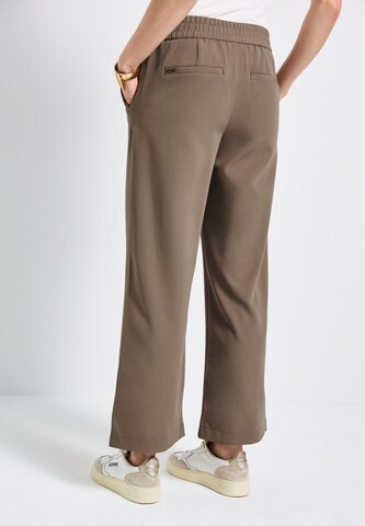STREET ONE Wide Leg Hose in Braun