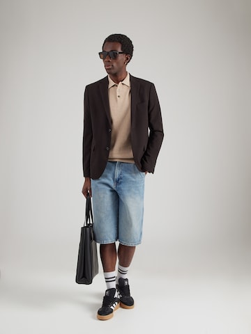 JACK & JONES Pullover 'JWHCOOPER' i brun