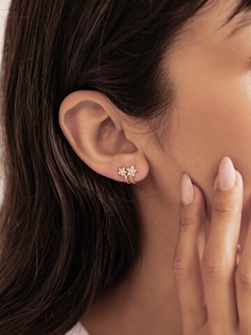 Hey Happiness Ohrringe 'Twin Star' in Gold: Vorderseite