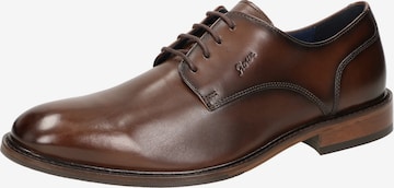 SIOUX Lace-Up Shoes in Brown: front