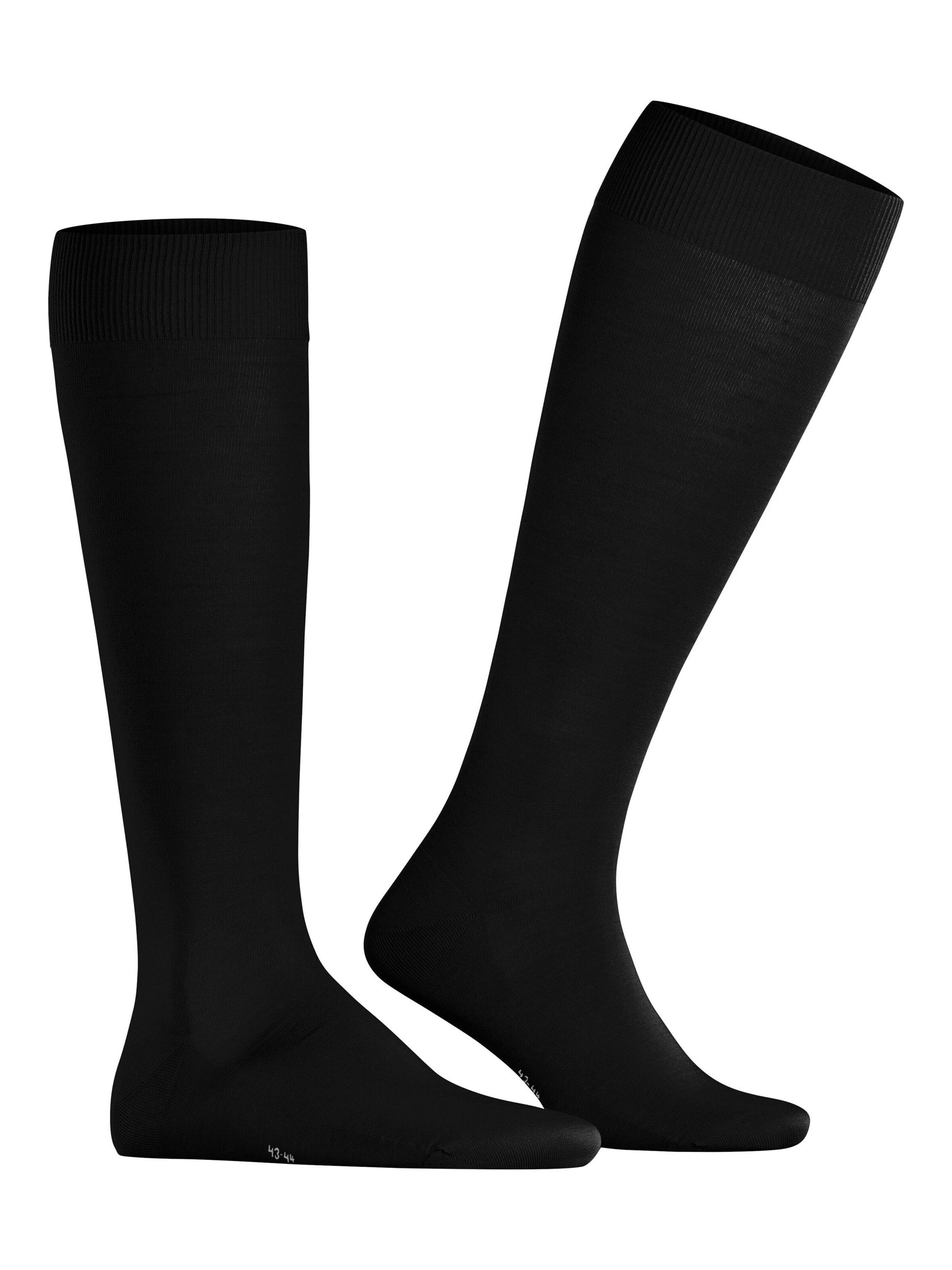 FALKE Kniestrümpfe 'ClimaWool'‌‌‌‌‌‌‌‌‌‌ in Schwarz