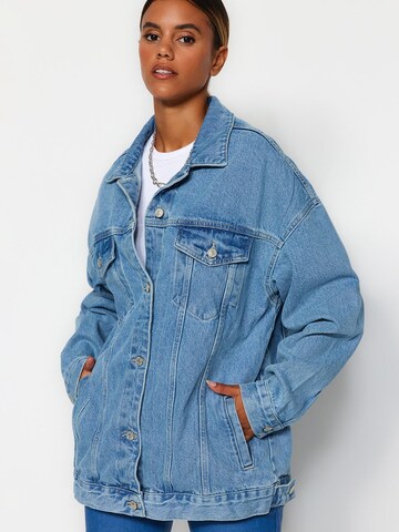 Trendyol Between-season jacket in Blue