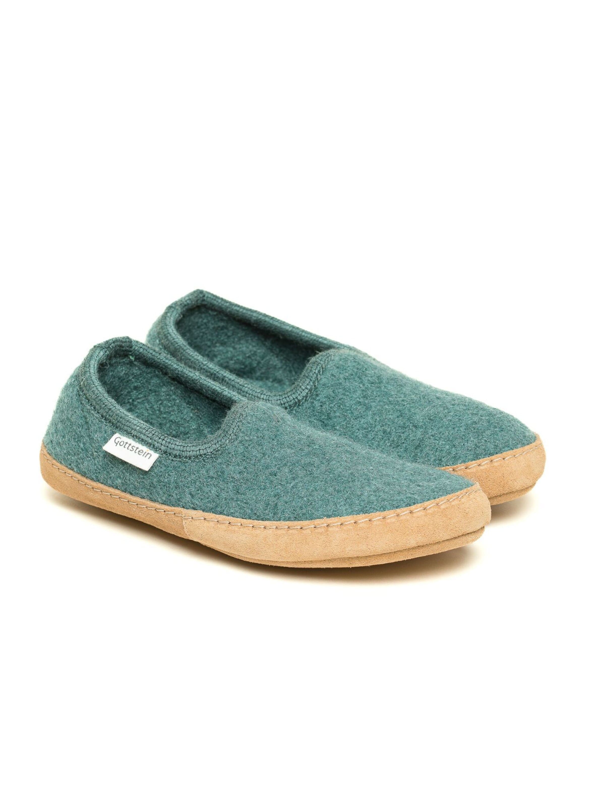 Gottstein Slippers 'Walkpantoffel Cheyenne' in Green