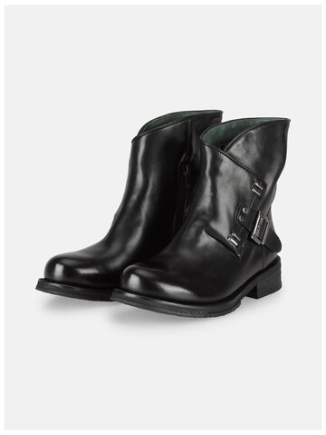 Felmini Wide Fit Ankle Boots 'Cooper W112' in Black