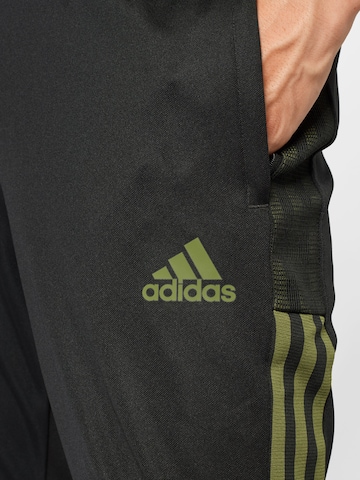 ADIDAS PERFORMANCE Slim fit Workout Pants in Black