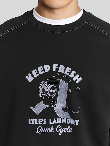 Lyle & Scott Sweatshirt 'Keep Fresh' in Zwart