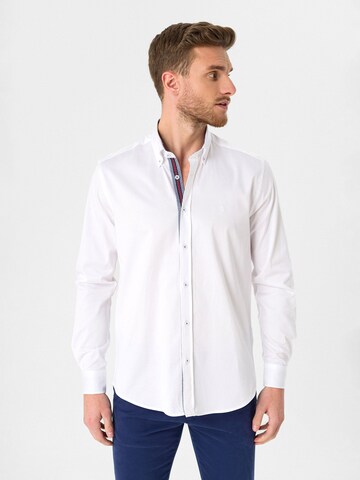 Dandalo Regular fit Button Up Shirt in White