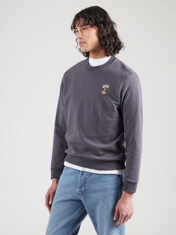 JACK & JONES Collegepaita 'JORMARKET' värissä harmaa: etupuoli
