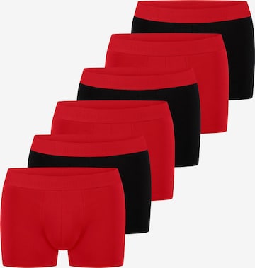 Bruno Banani Boxer shorts 'Flowing' in Red: front