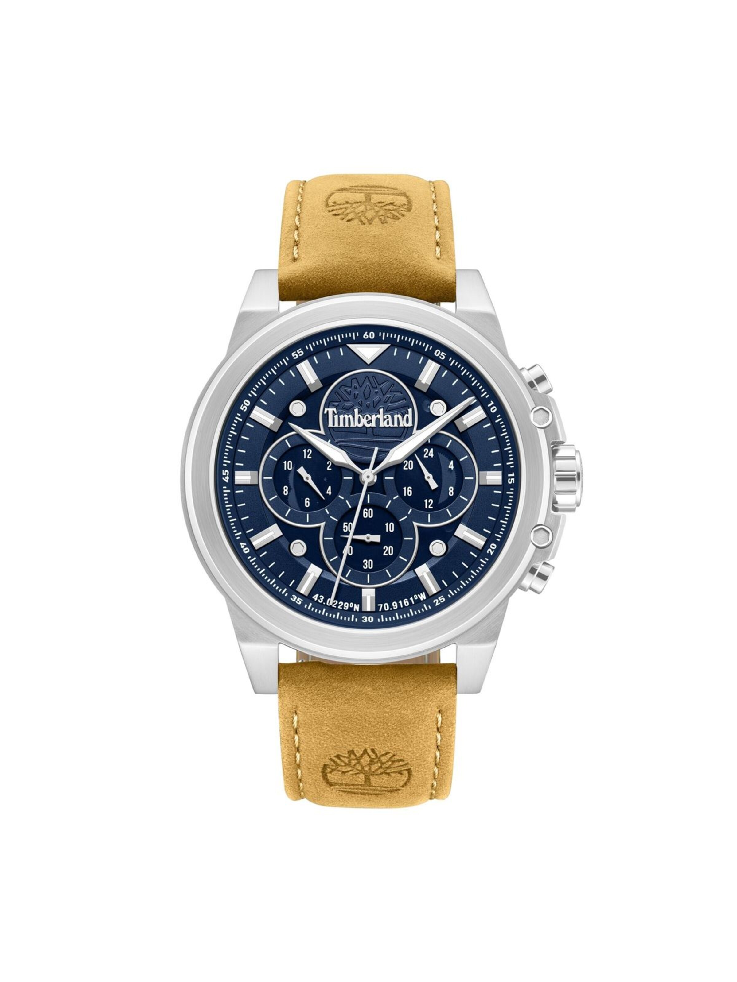 Montre à affichage analogique TIMBERLAND en bleu : devant