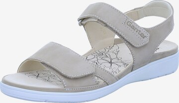 Ganter Sandale 'Gina' in Beige: Vorderseite