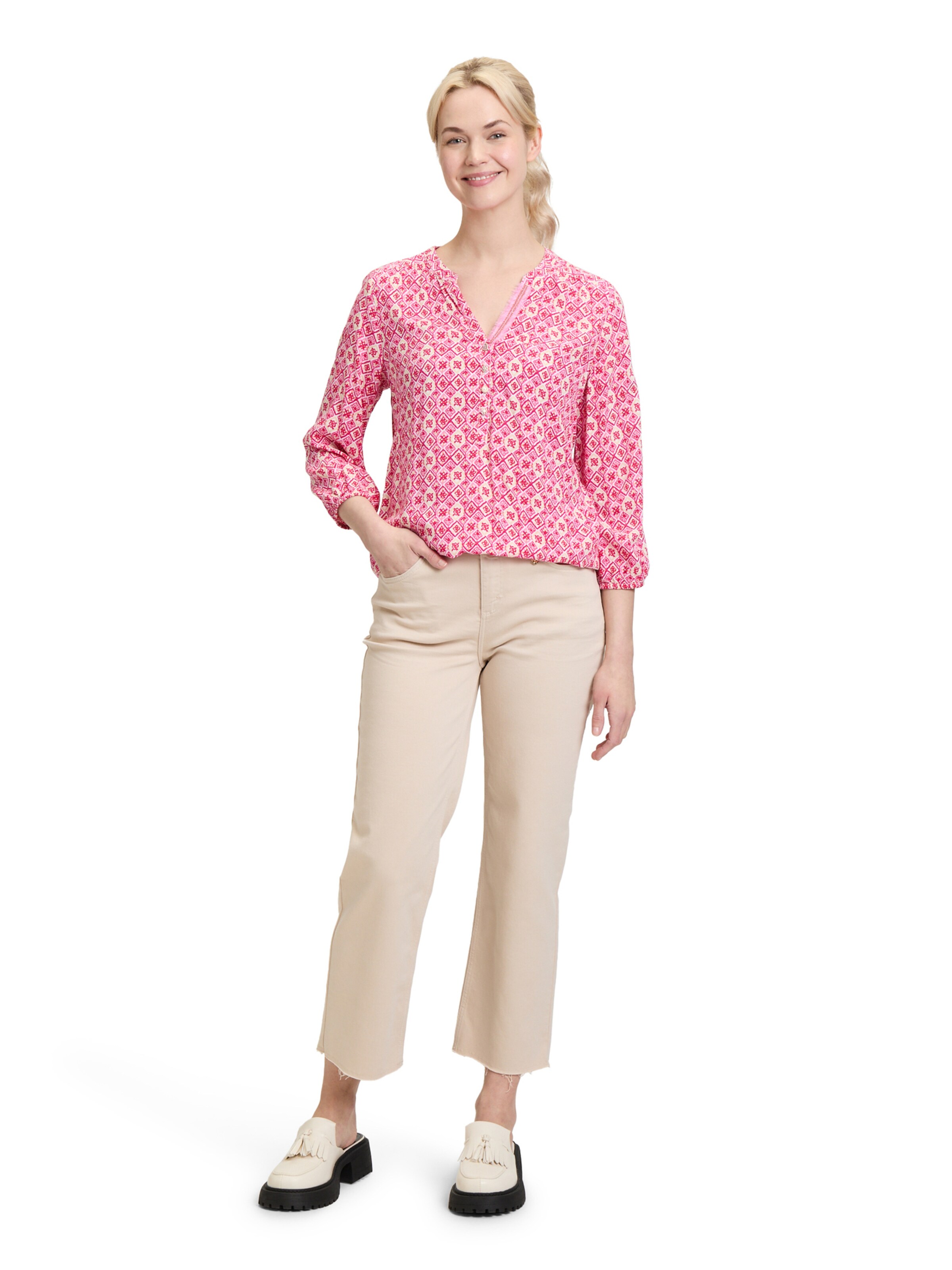 Camicia da donna di Cartoon in rosa