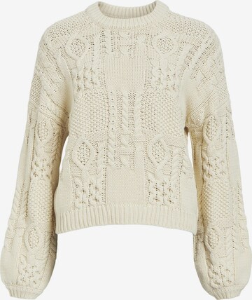 Pull-over OBJECT en beige : devant