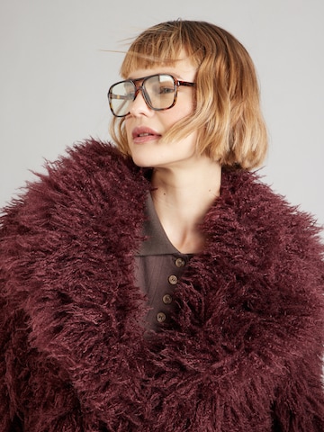 Veste mi-saison Smith&Soul en rouge