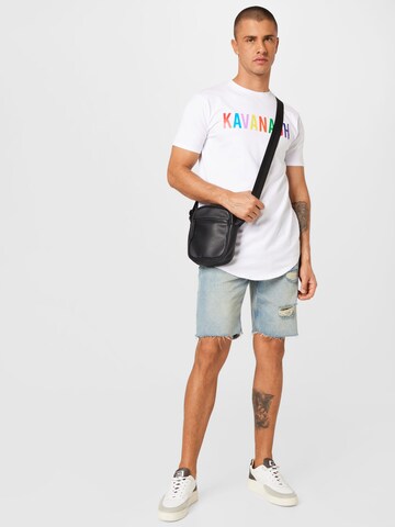 Gianni Kavanagh - Camiseta 'Neverland' en blanco